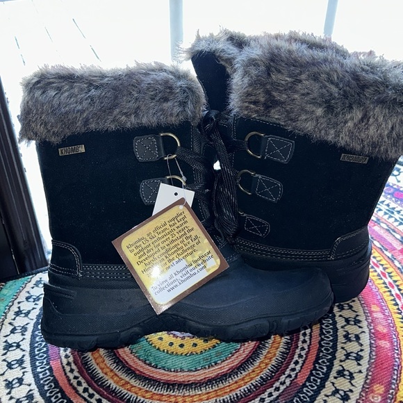 New Khombu Women's The Slope Winter Snow Boots, Size 8 - Picture 9 of 9